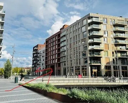 Bjorvika Apartment-privat Lounge With Beautiful View & Close To Everything Apartament