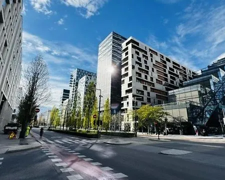 Bjorvika Apartment-privat Lounge With Beautiful View & Close To Everything Apartament Oslo