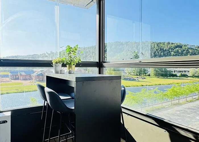 Apartament Bjorvika Apartment-privat Lounge With Beautiful View & Close To Everything