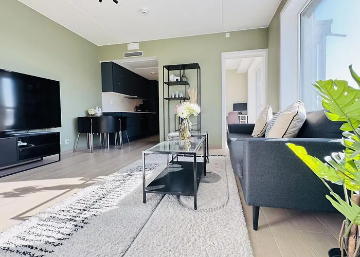 Bjorvika Apartment-privat Lounge With Beautiful View & Close To Everything