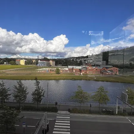 Bjorvika Apartment-privat Lounge With Beautiful View & Close To Everything Apartmán Oslo